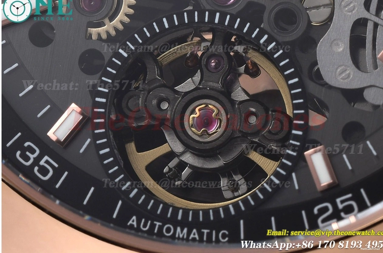 Dial 41mm Overseas GDF Skeleton RG RG 6000V A7500 1205